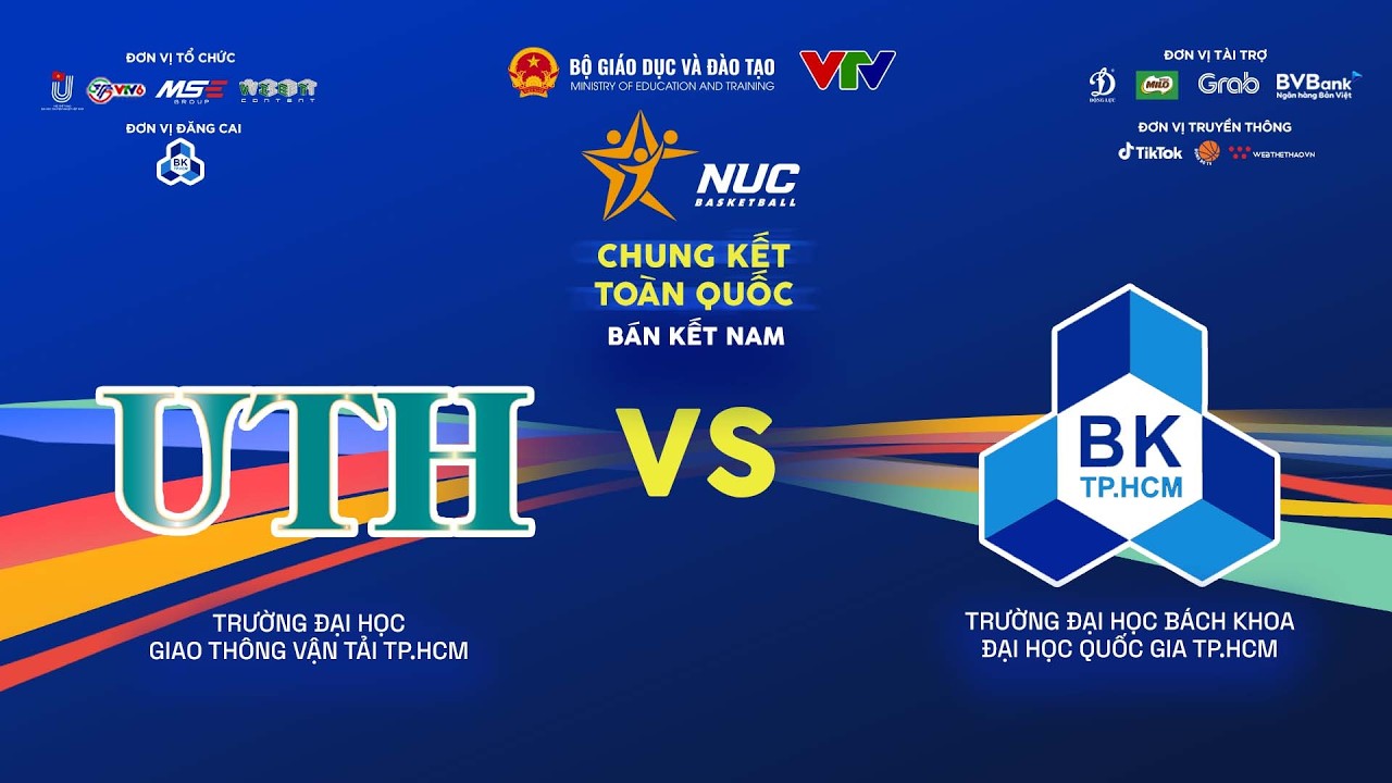 🛑TRỰC TIẾP | TR ĐH GIAO TH&Ocirc;NG VT TP.HCM vs TR ĐH B&Aacute;CH KHOA TP.HCM |B&aacute;n kết nam CKTQ NUC b&oacute;ng rổ 2026