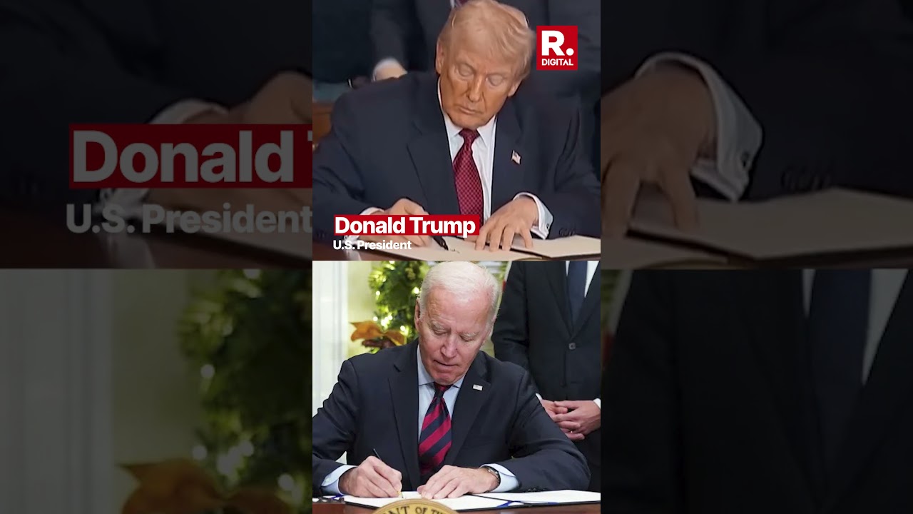 Trump Takes &lsquo;Autopen&rsquo; Jibe at Former President Joe Biden