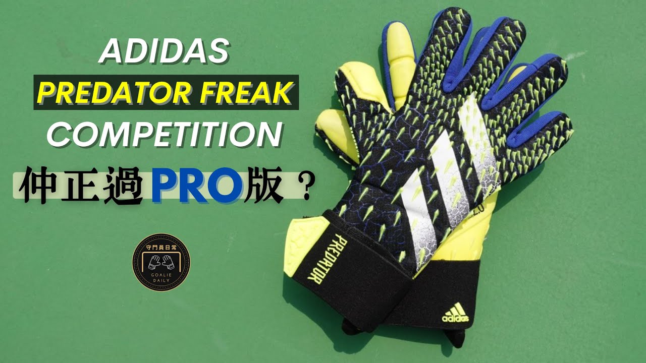 《手套實測》中階仲正過高階？Adidas Predator COMPETITION ｜守門員日常