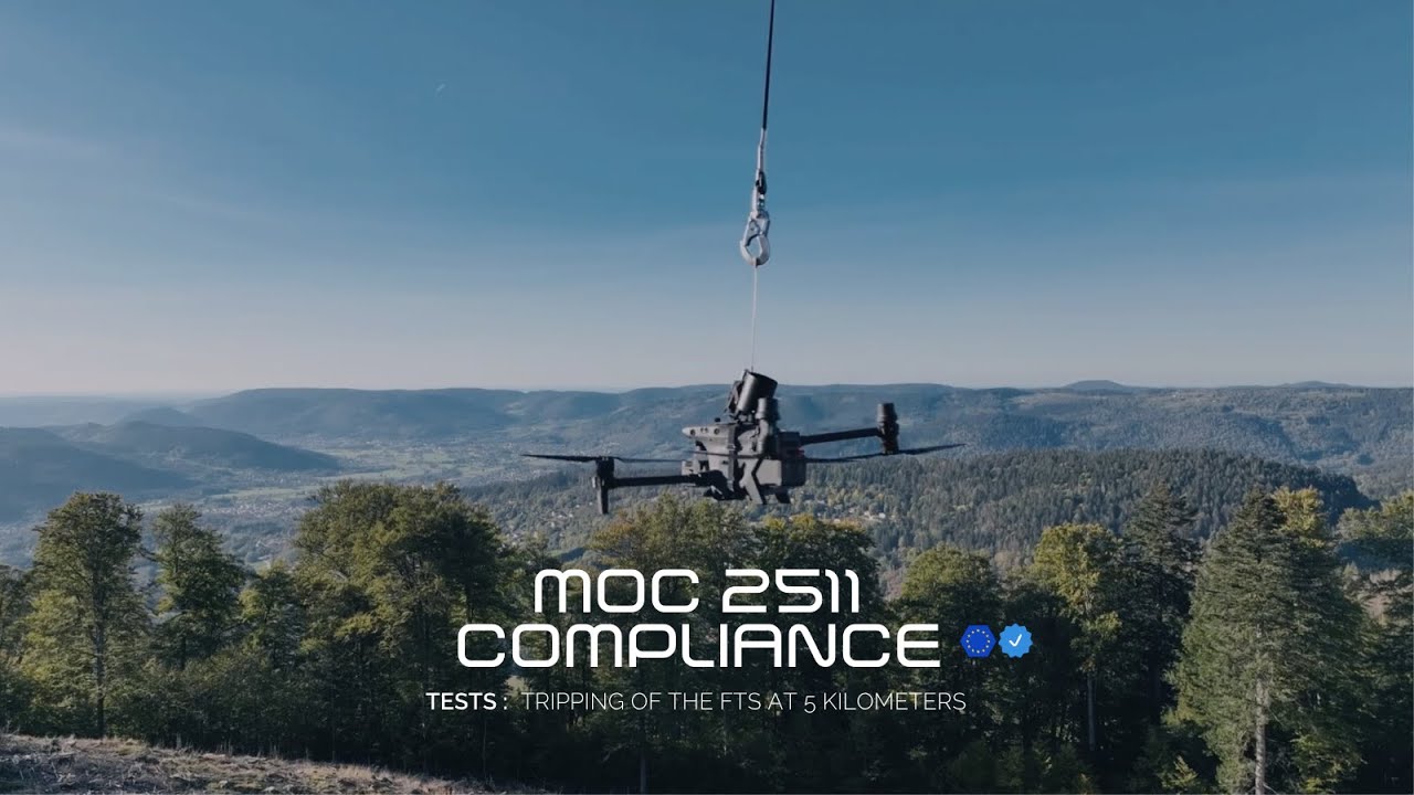 Testing: FTS triggering at +5 kilometers for MOC2511 compliance (EASA)