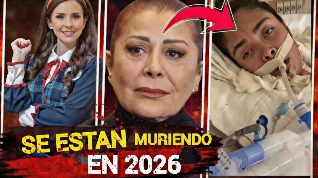 10 FAMOSOS MEXICANOS, que están al borde de la muerte en 2026