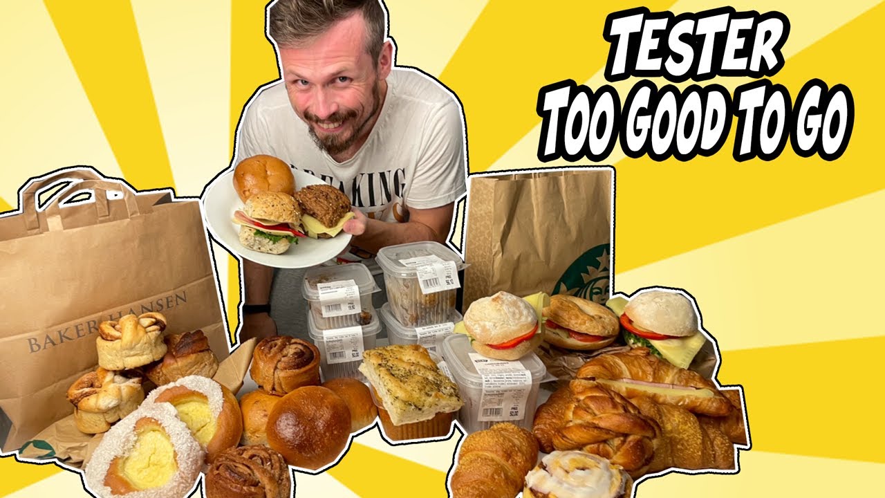 Tester TooGoodToGo og Bestiller ALT For Mye Mat 😂