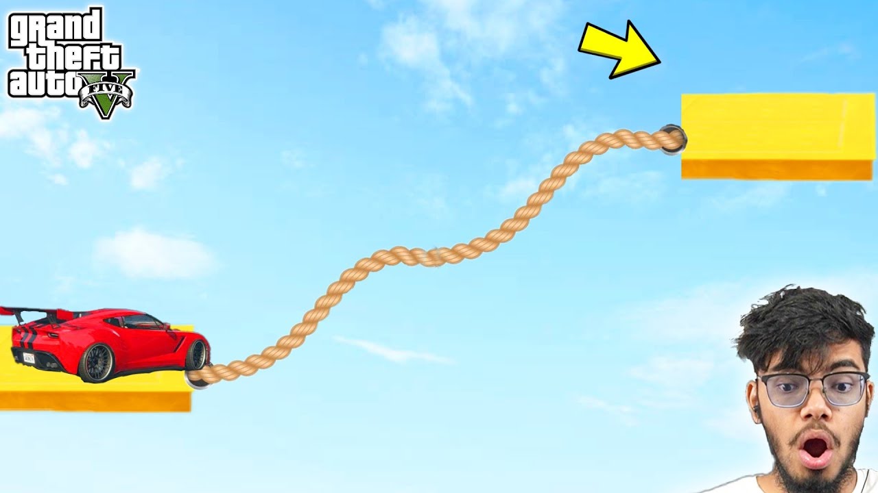 99.808% Players Fall Down in Water in This GTA 5 Parkour Race!