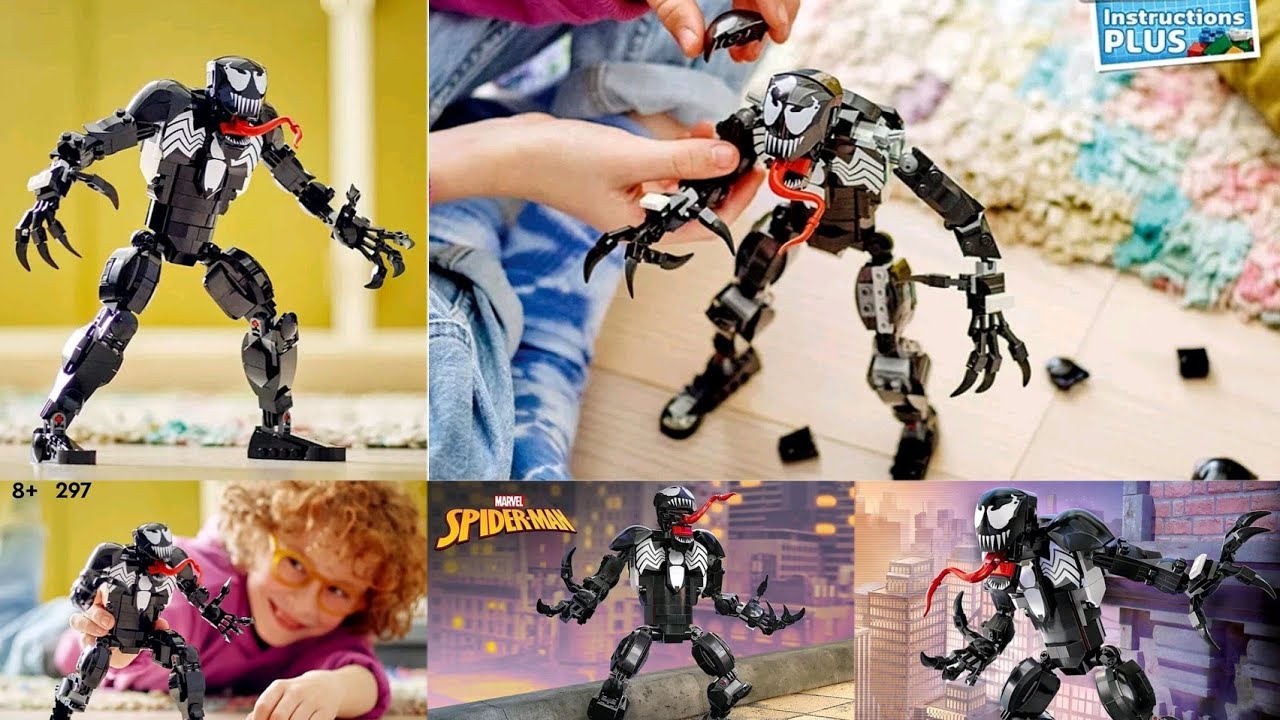 Merakit Lego Marvel Spiderman Venom
