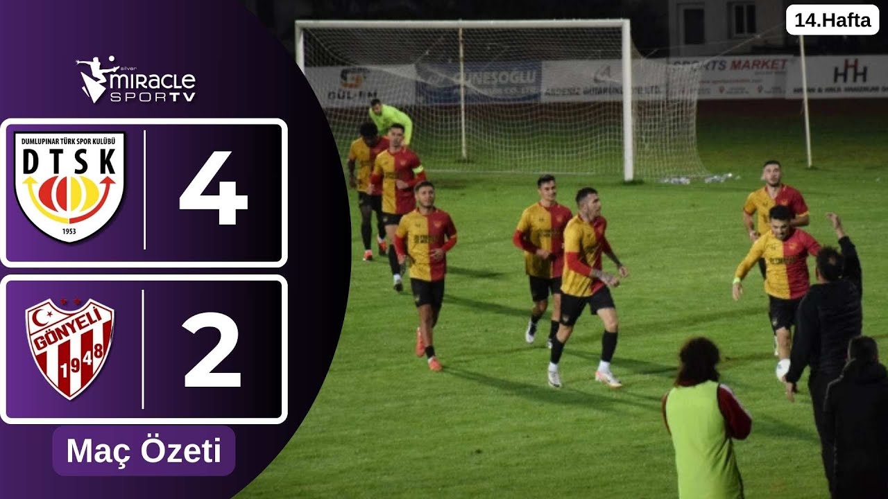 Tremeşeli H. Dumlupınar 4-2 Gönyeli SK (14.Hafta Maç Özeti)