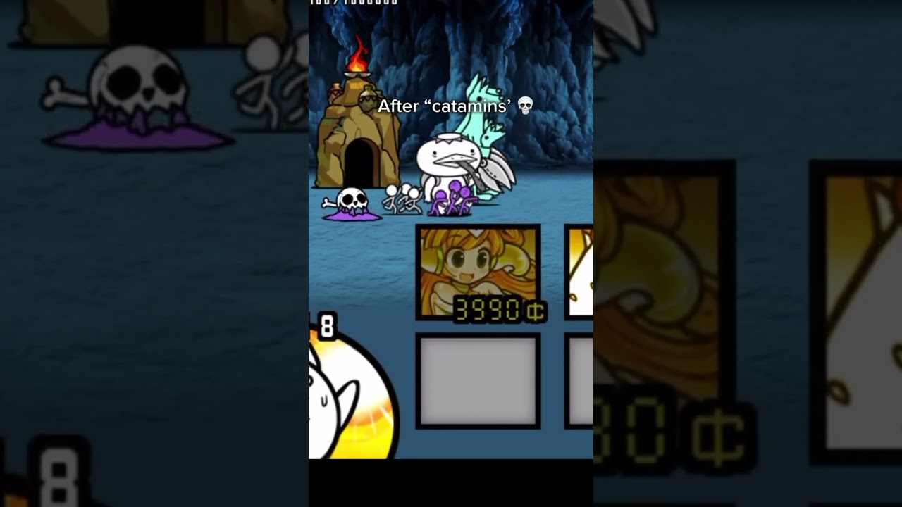 The Power of “Catamins” 💪 (Battle cats)
