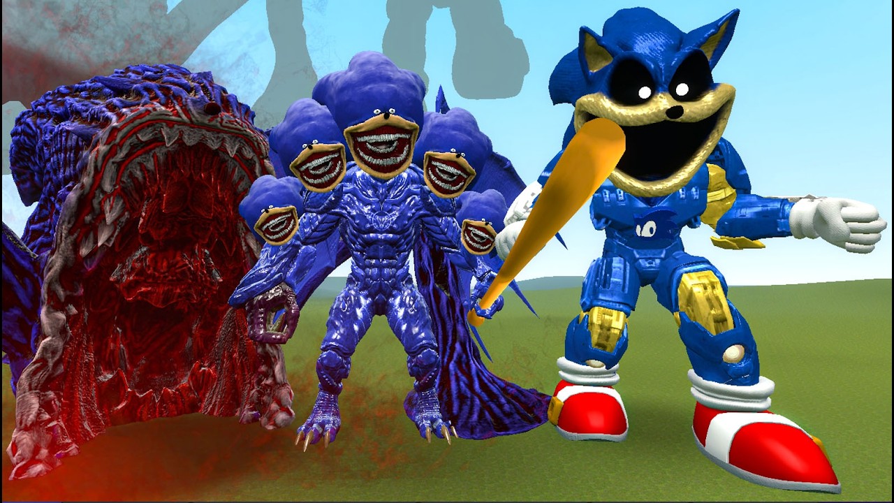 WHO IS STRONGER? SONIC VS SONIC TAPES - ULTIMATE LANGUAGE ANALYSIS In Gmod!