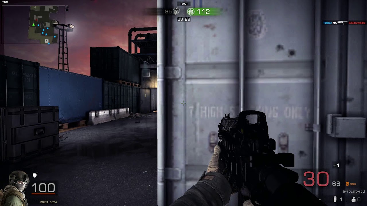 Black Squad TDM gameplay 14 - M4 CUSTOM GL