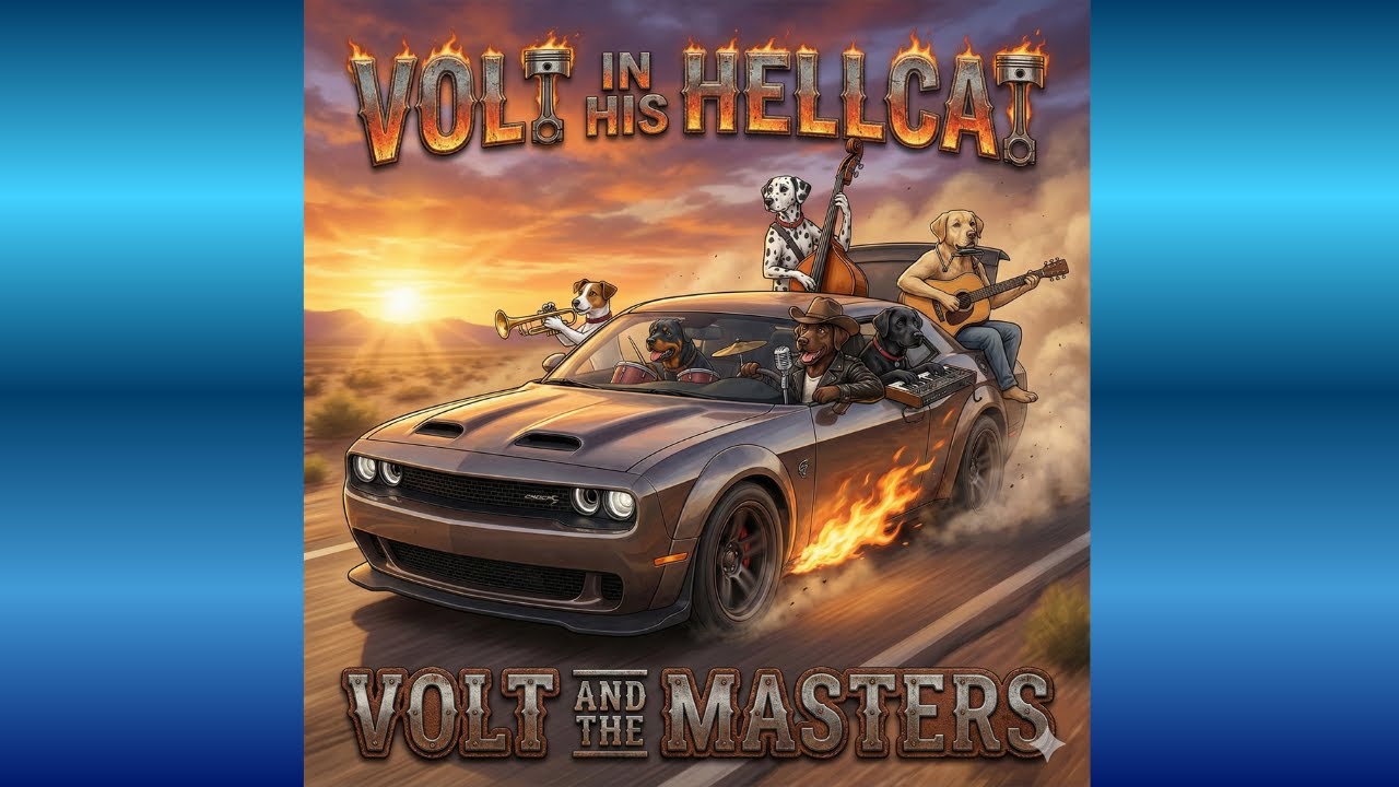 Вольт на своем Hellcat | Volt & The Masters - CountryCore 🤠🎙🪕
