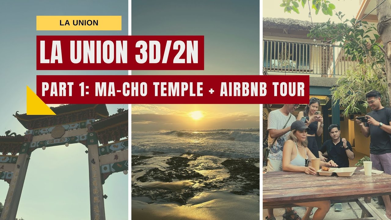 3 Days/2 Nights La Union Road Trip + Villa Sebastian Tour  - Nognog in the City
