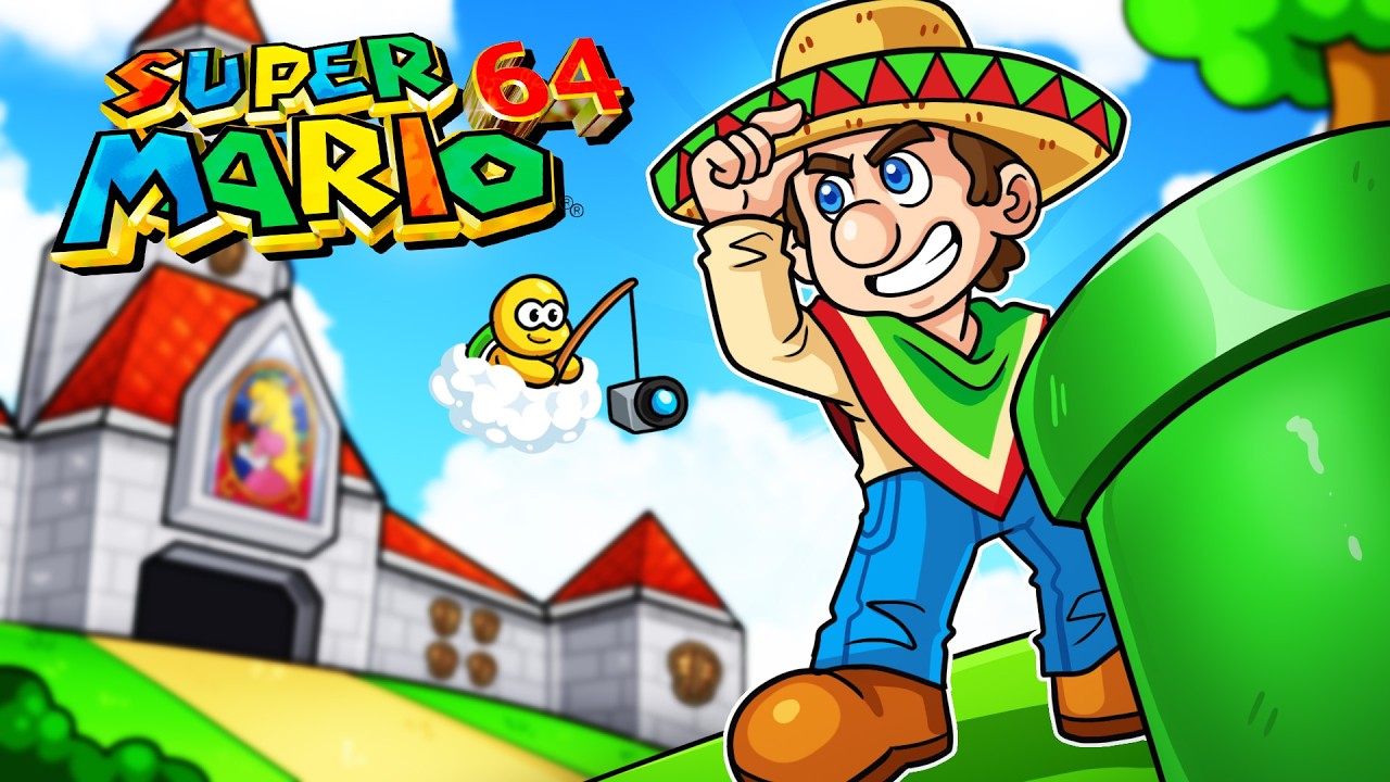 Me PASO MARIO 64 COMPLETO... ⭐🏰 SILVIOGAMER en SUPER MARIO 64 ✨ NINTENDO