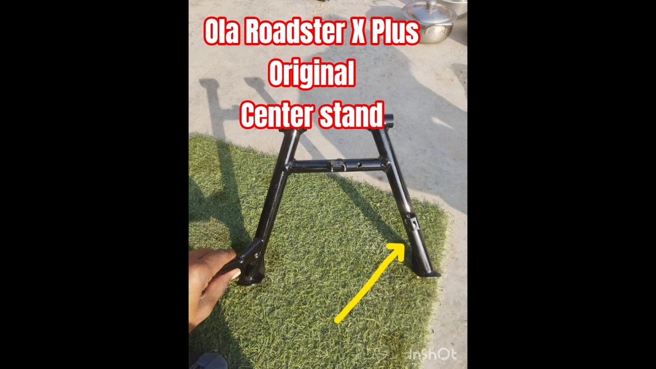 OLA Roadster X Plus Center Stand Fit Kaise Kare? | ₹270 Jugaad Solution | Spring–Rod–Pin Missing
