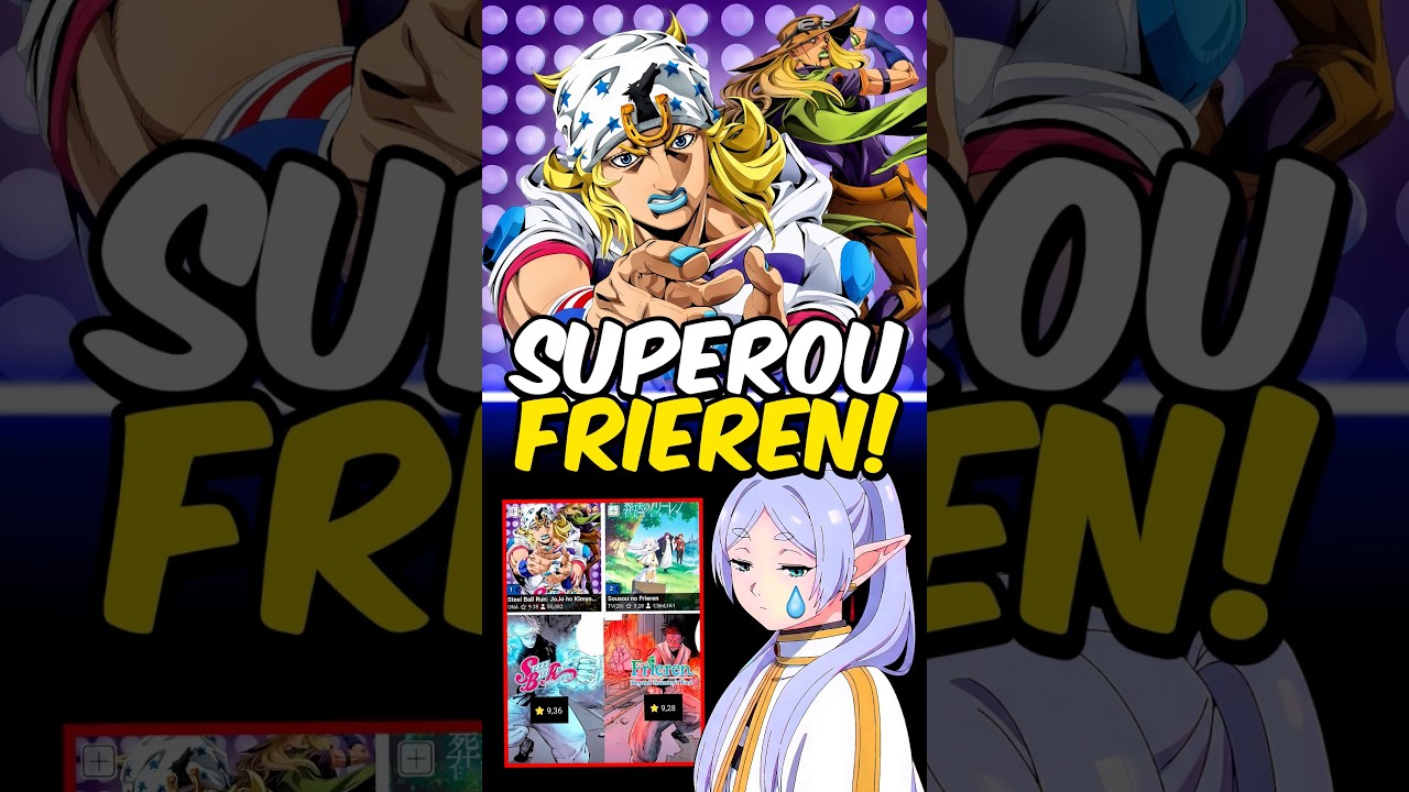 JOJO superou FRIEREN e virou MELHOR ANIME? 😨🔥