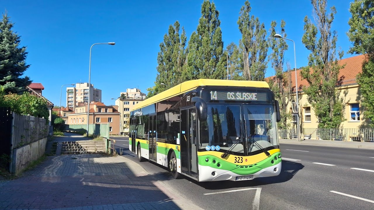 Ursus CS12E #323 (MZK Zielona G&oacute;ra) [🚍14]