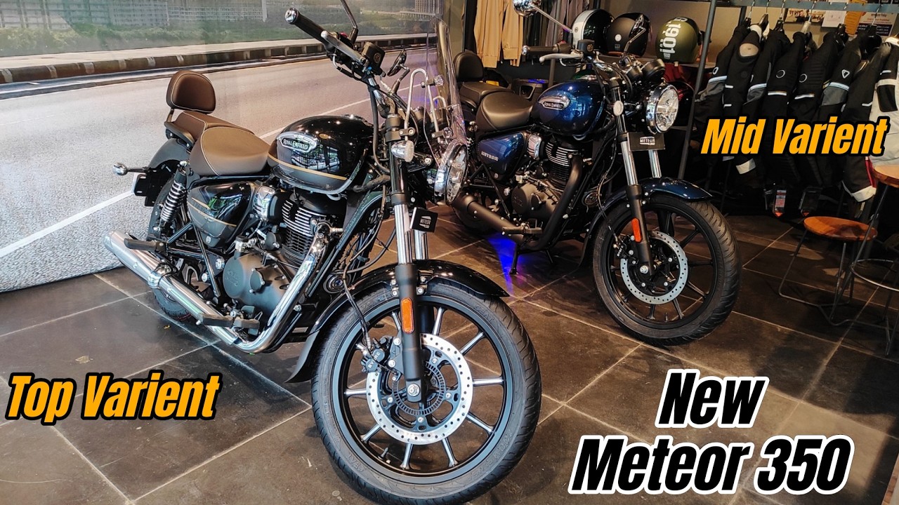 All New 2025 Royal Enfield Meteor 350 | 4 Variants Full Review & Price Reveal