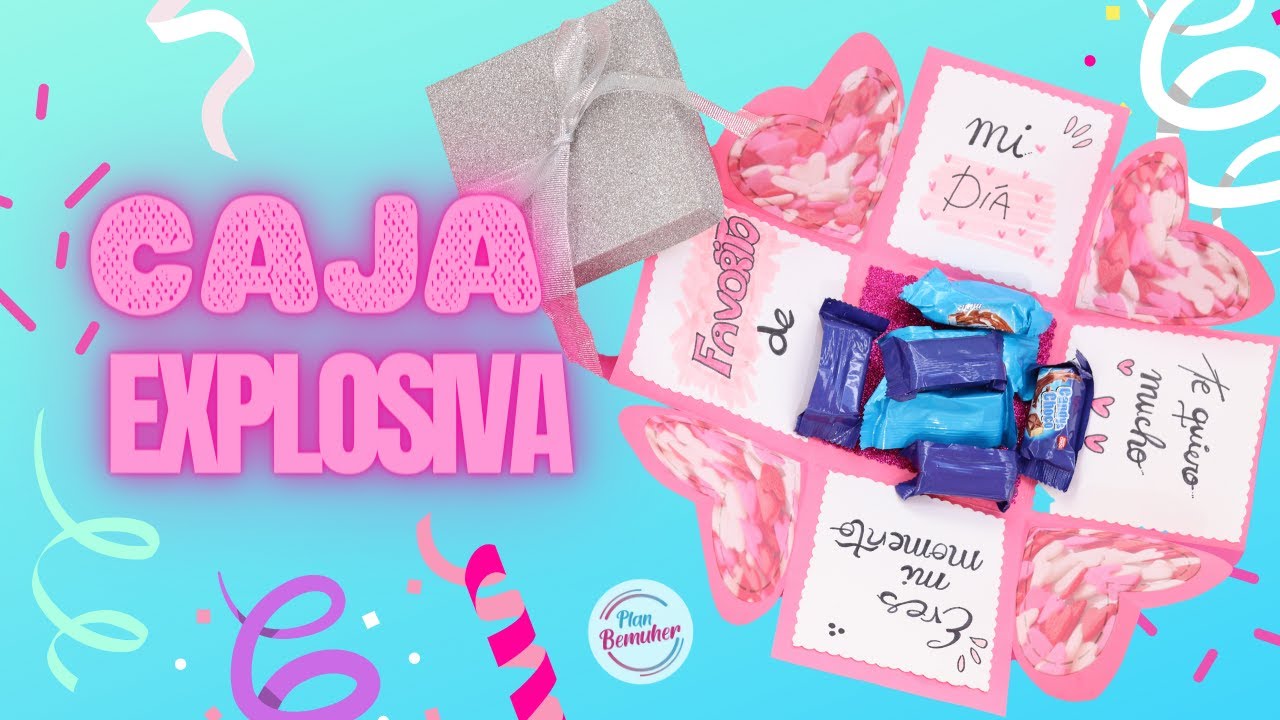 CAJA EXPLOSIVA  DE AMOR | Idea de regalo original