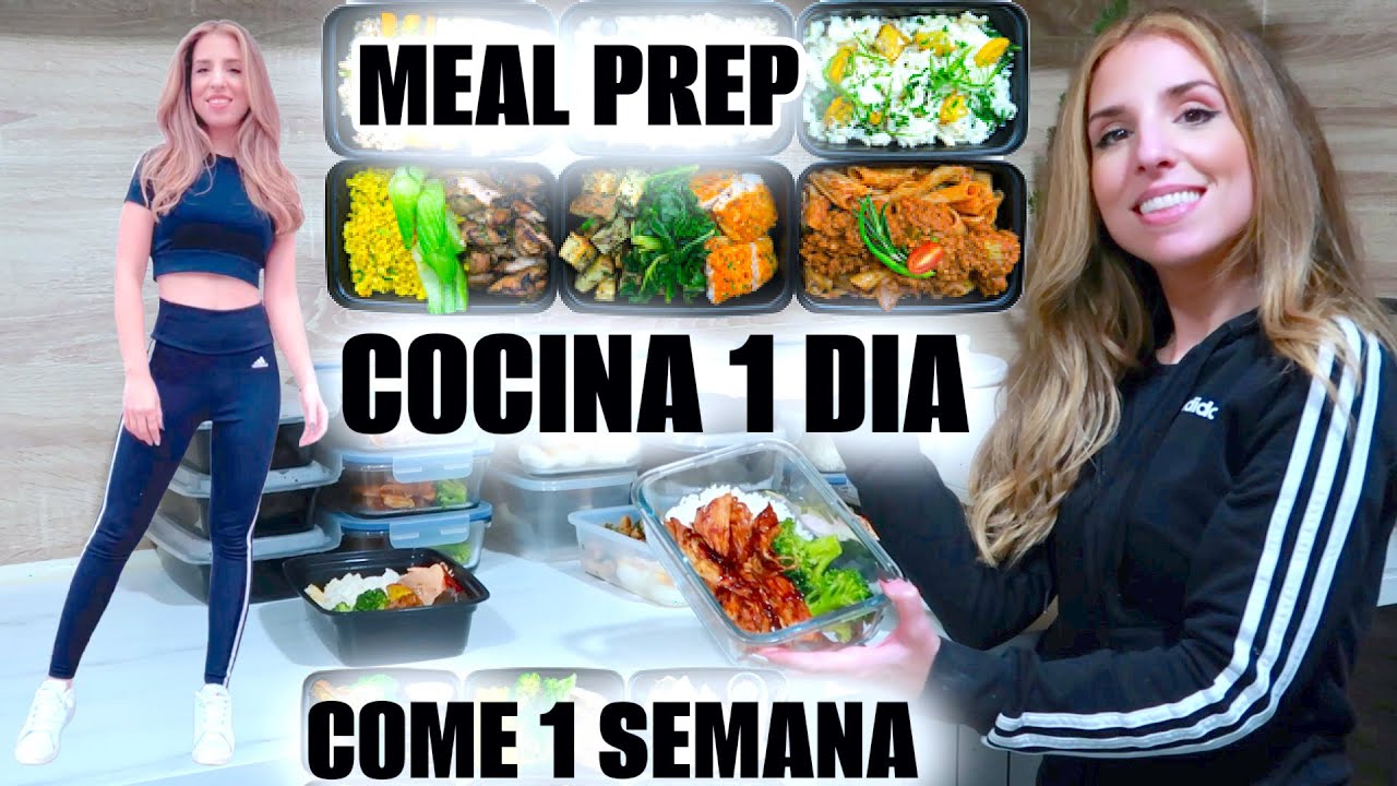 AHORRA TIEMPO COCINANDO 1 DIA X TODA LA SEMANA/ #mealprep