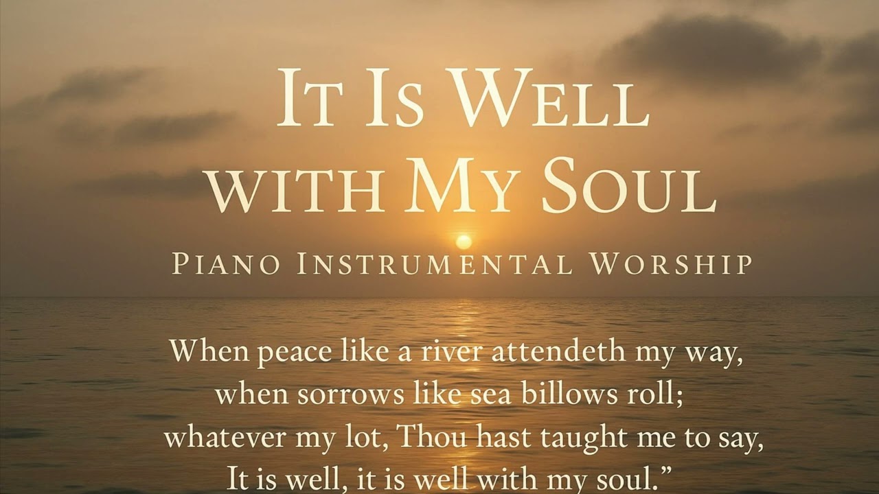 It Is Well with My Soul – Piano Instrumental Worship | Peaceful Hymn Meditation