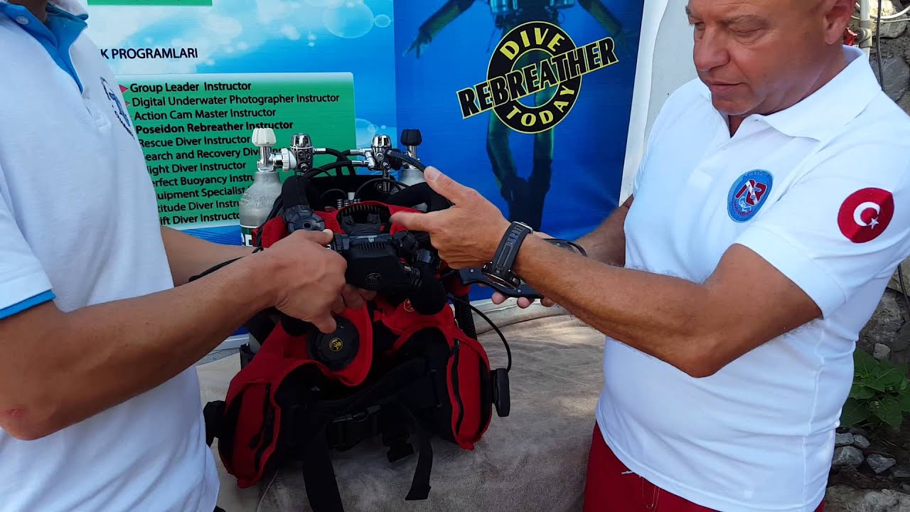 Deutch Poseidon 7 Rebreather Information Kusadasi Türkiye - 2