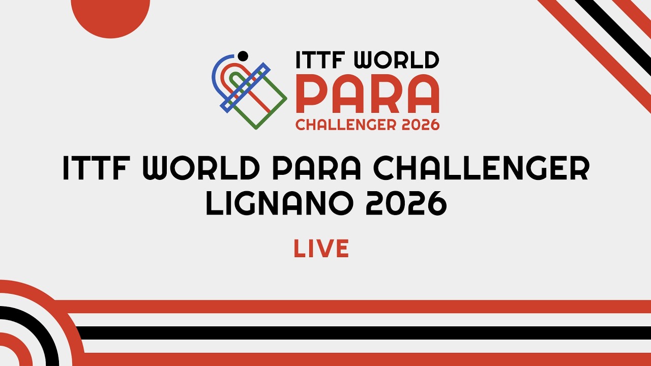 LIVE! | Day 1 | Table 3 | ITTF World Para Challenger Lignano 2026 (ITA) | Session 2