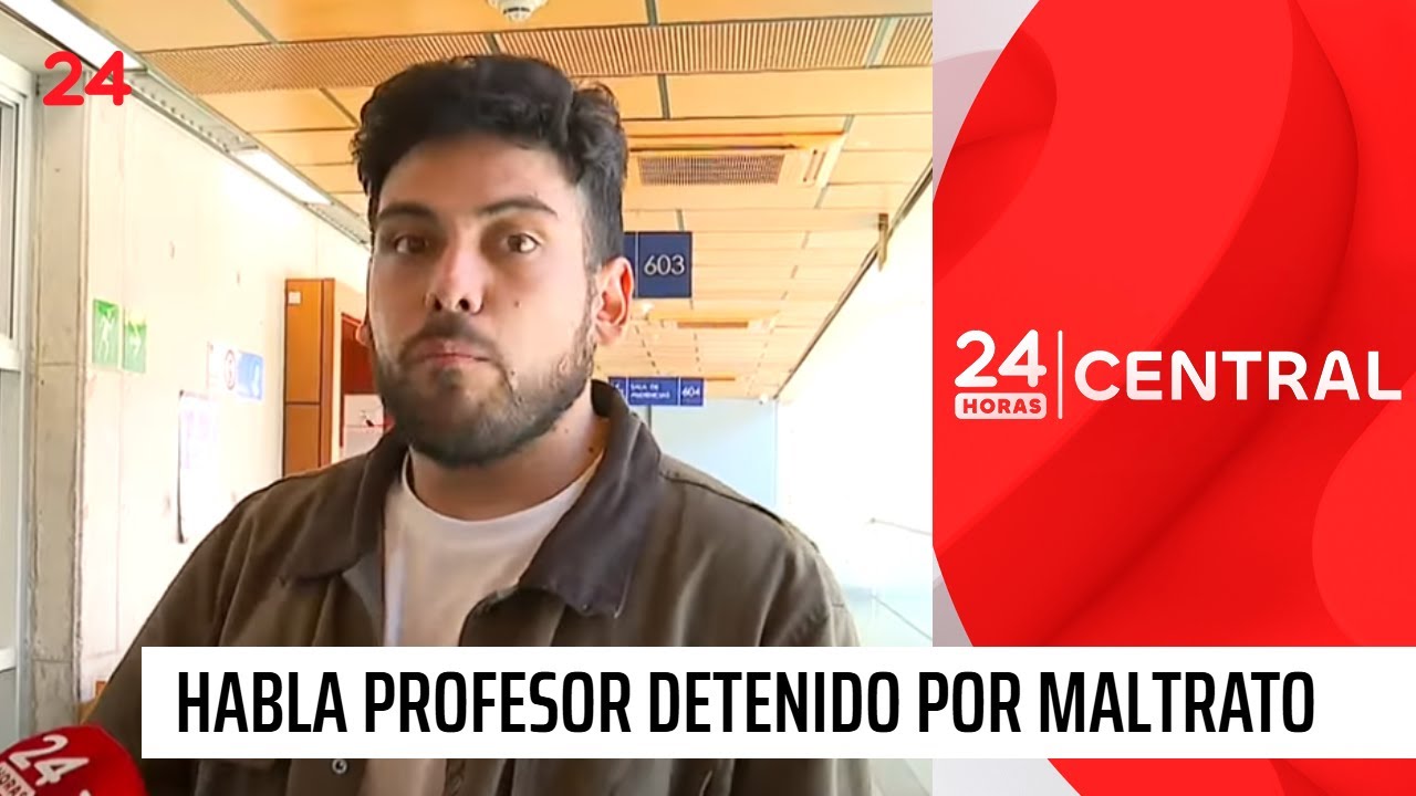 Declaran ilegal detención de profesor denunciado por alumnos | 24 Horas TVN Chile