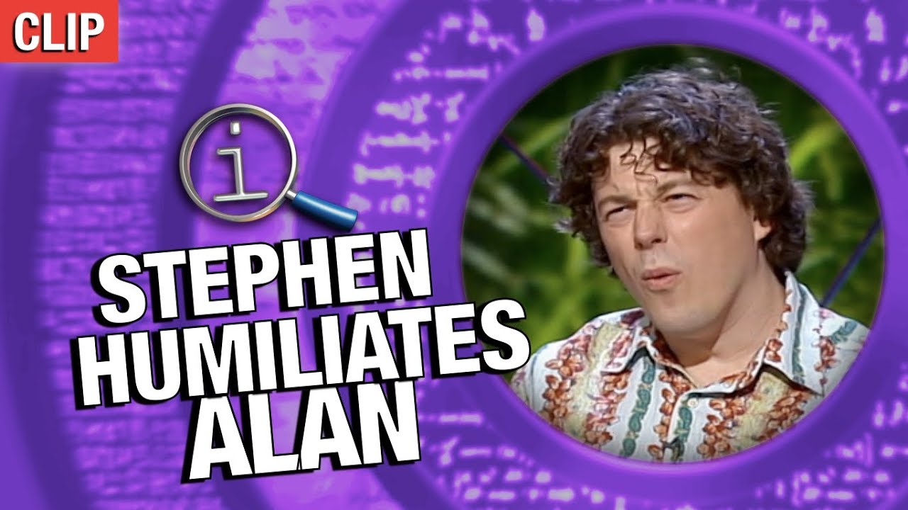 Stephen Humilates Alan | QI