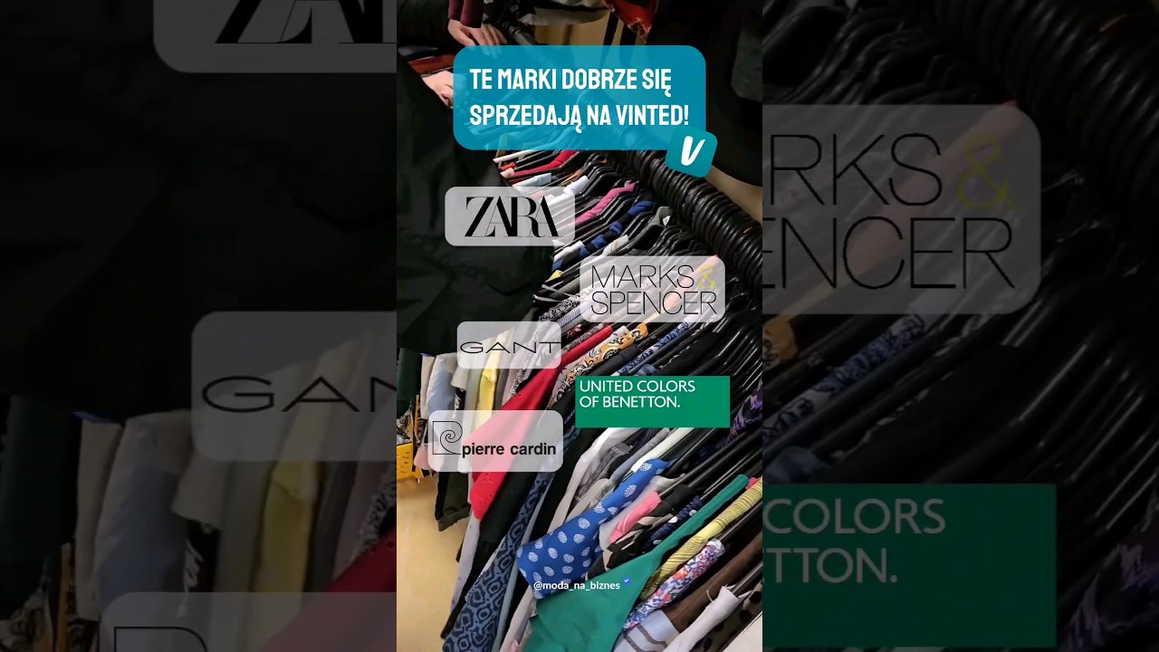 ❗️NA TYCH MARKACH DOBRZE ZAROBISZ NA VINTED #sprzedaż #vinted #biznesonline #ecommerce