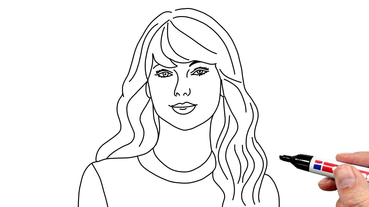 How to Draw Taylor Swift (2025)