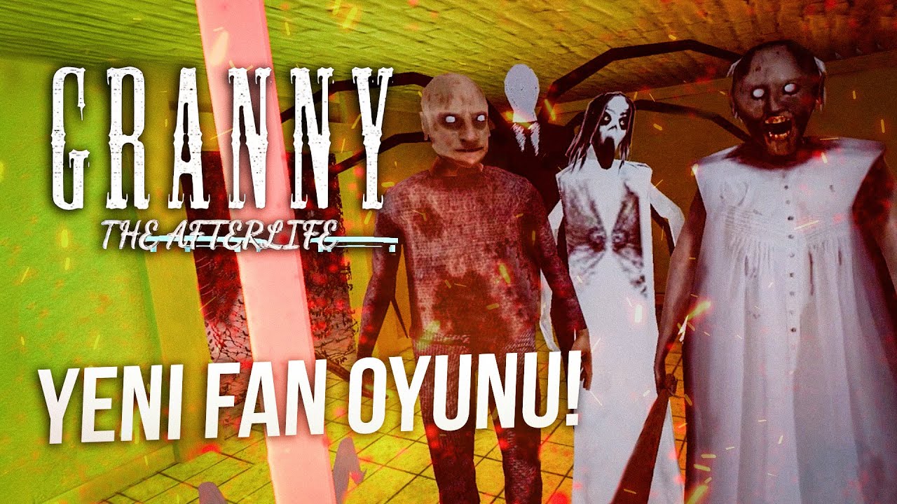 YENİ EFSANE GRANNY OYUNU ÇIKTI! (NİNE ARTIK KONUŞUYOR!) - Granny: The Afterlife (FAN GAME)