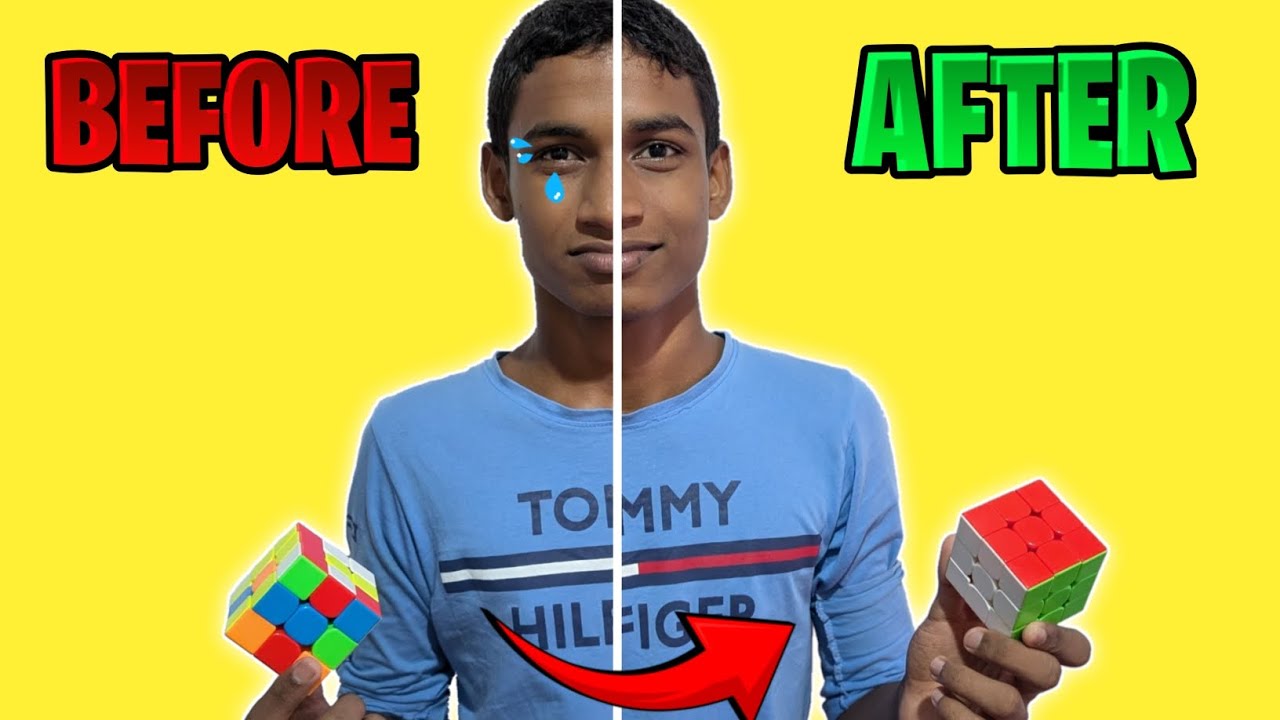 මම පැය 8 න් Rubick cube එක හදන්න පුරුදු උනා😱
