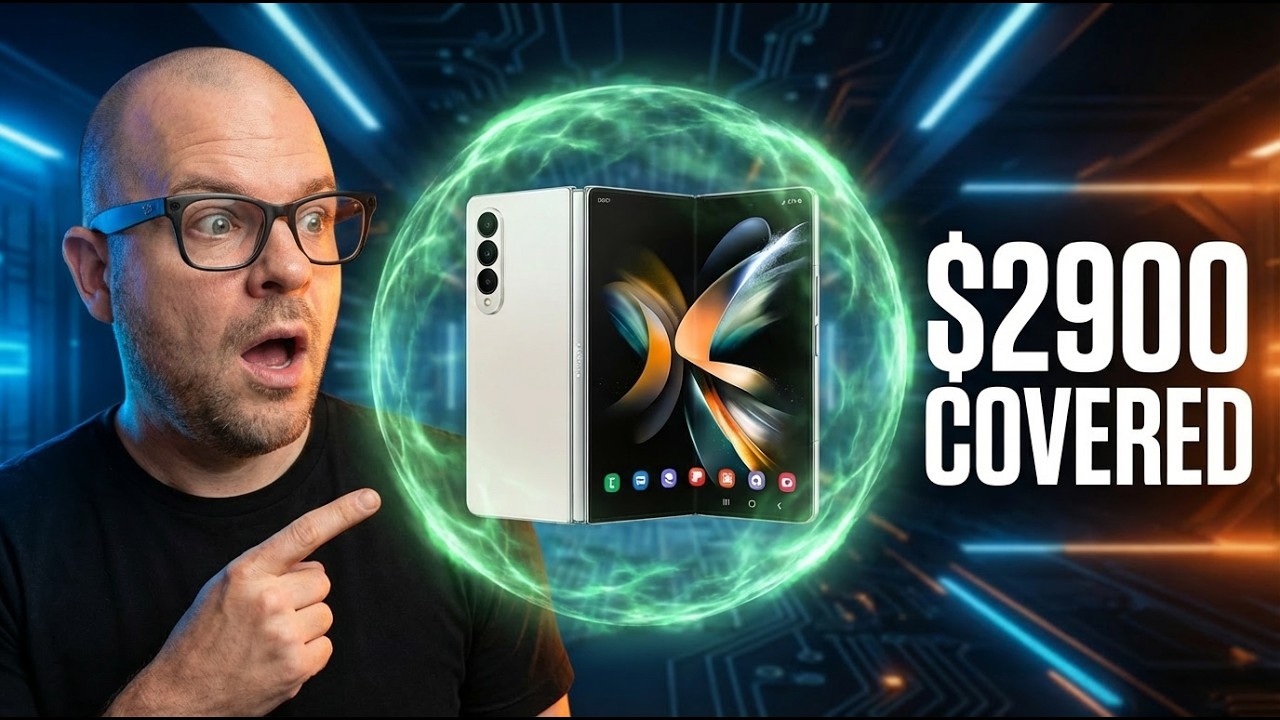 Galaxy Z TriFold: Я нашел полную страховую защиту.