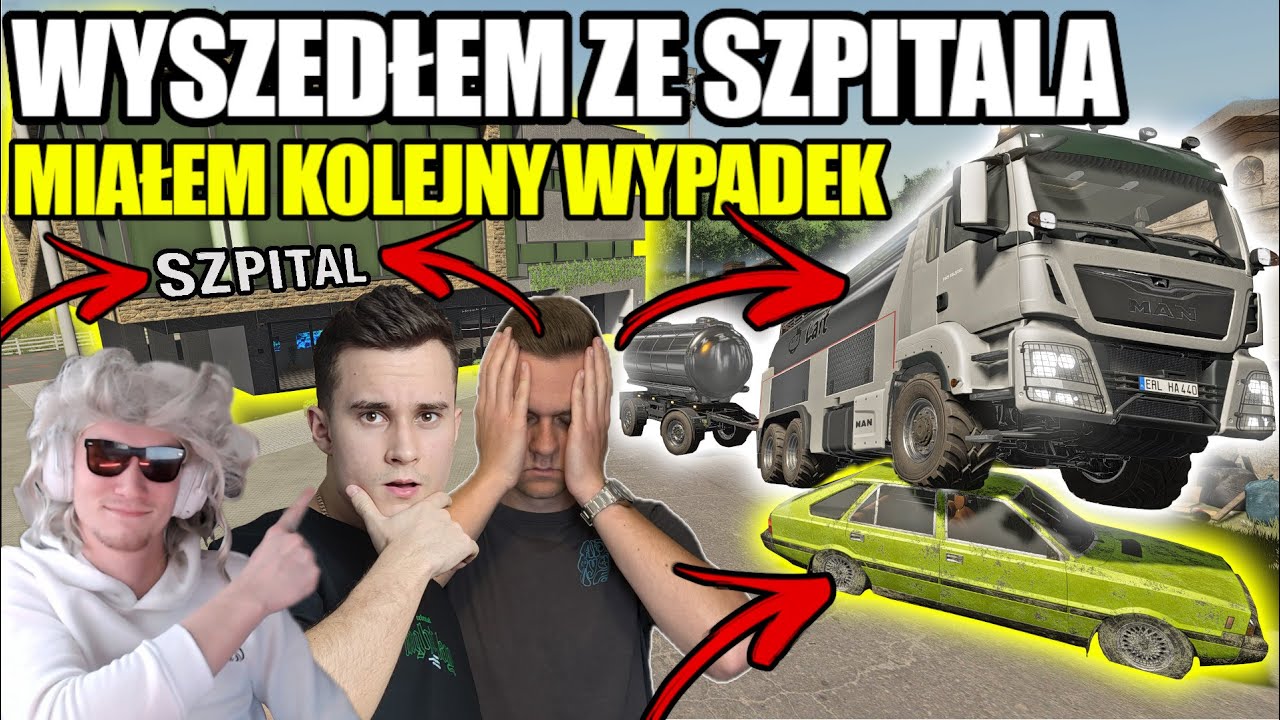 TRAFIŁEM DO SZPITALA PO WYPADKU😭PO WYJŚCIU MIAŁEM KOLEJNY WYPADEK😱 | MPG |