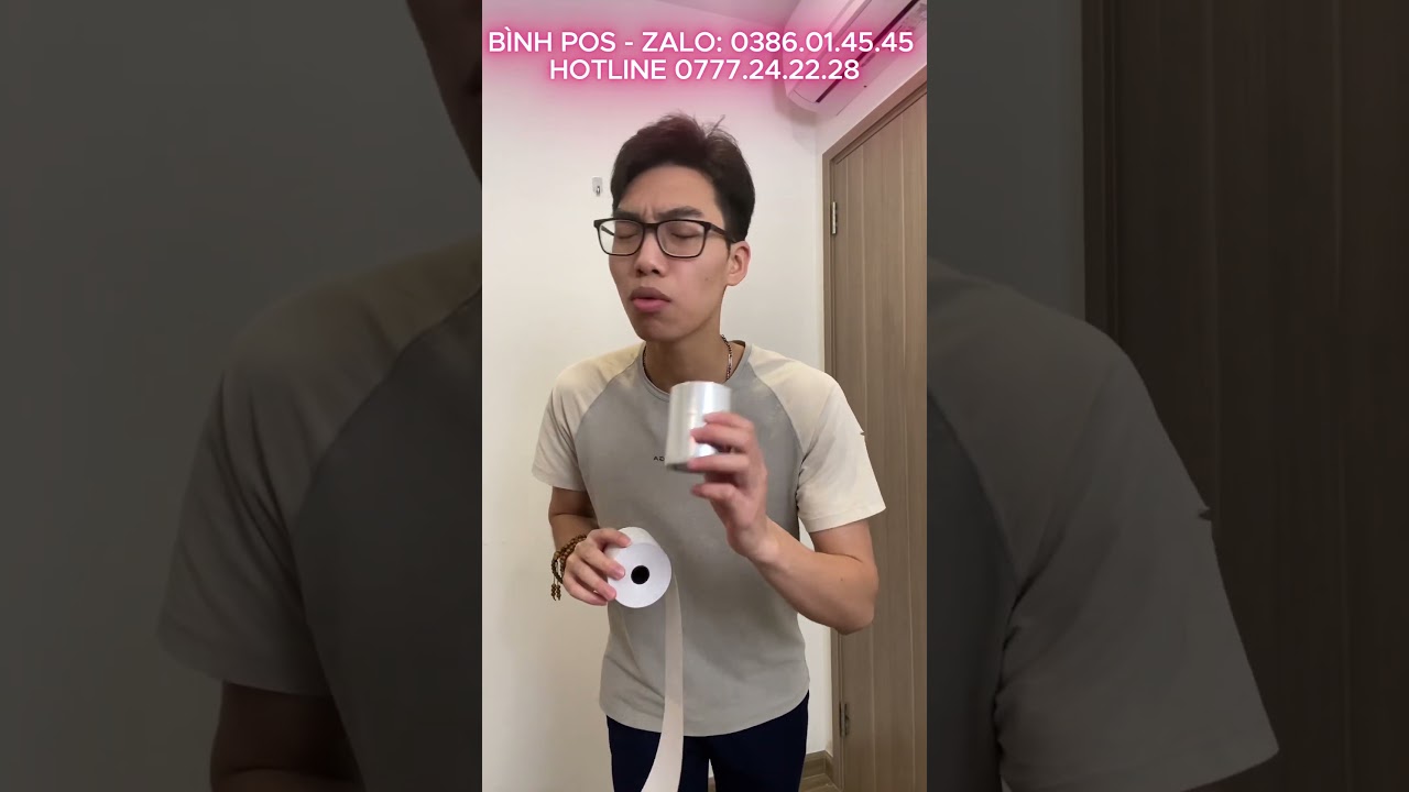 Giấy in nhiệt chất lượng cao &ndash; Miễn ph&iacute; giao h&agrave;ng to&agrave;n quốc | B&igrave;nh POS TV #27 #giayinbill  #giayin