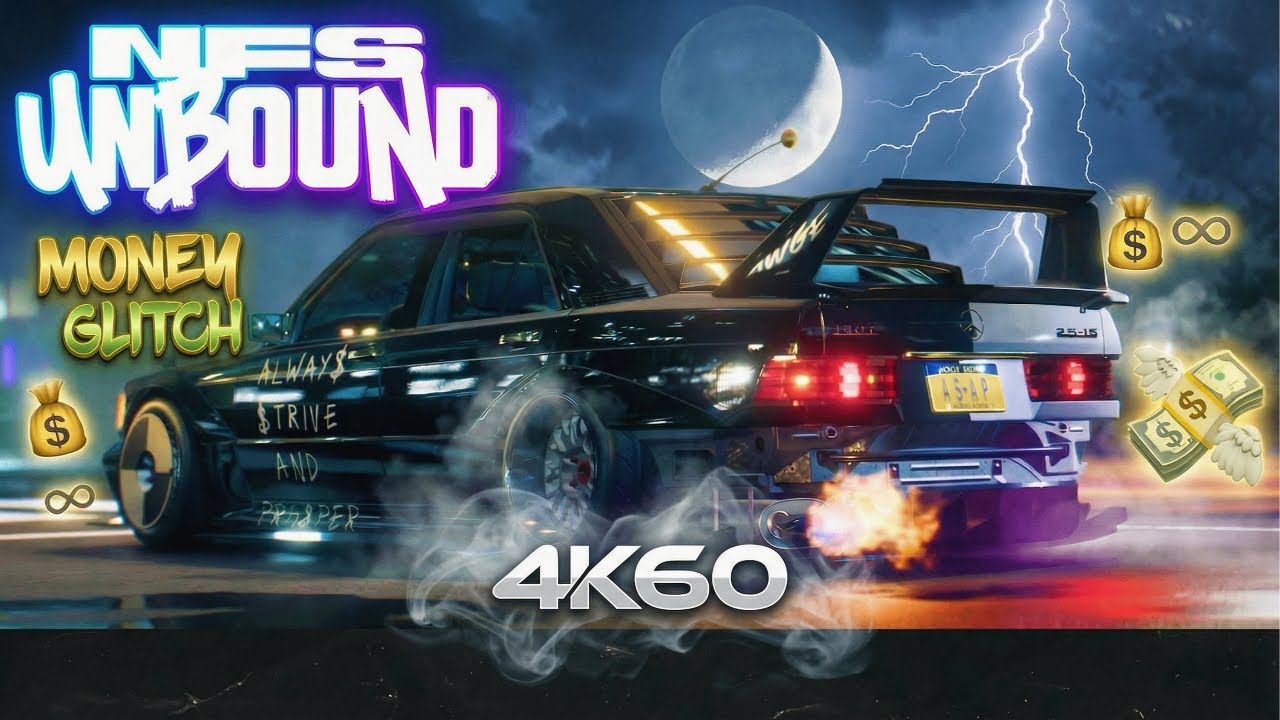 NFS Unbound Money Glitch | PC Ultra Setting | نید فور اسپید انباند پول بینهایت