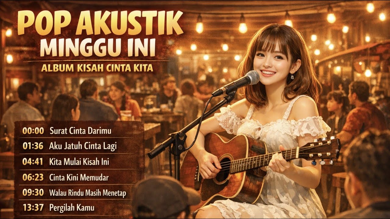 Musik Pop Akustik Santai | Female Vocal | Lagu Enak Didengar & Menenangkan | Pop Akustik Santai
