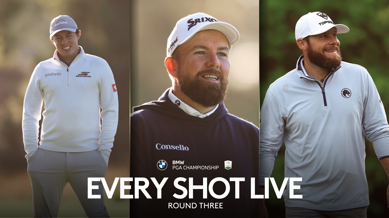 REPLAY | Matt Fitzpatrick, Shane Lowry, Tyrrell Hatton | 2026 BMW PGA Championship Day 3