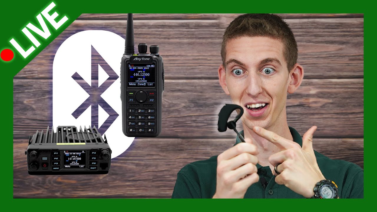 AnyTone DMR Radio Bluetooth Accessories Guide | BCU Live