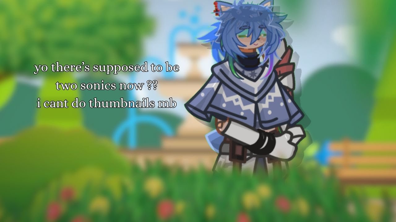 two sonics ?? || lazy ending sorry || read the reminders in the beginning