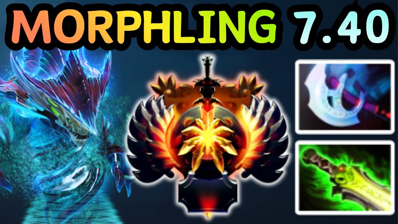 🔥 NEW PATCH 7.40 !!! MORPHLING CARRY HIGH DAMAGE, HIGH SPEED | DOTA 2 GAMEPLAY 🔥