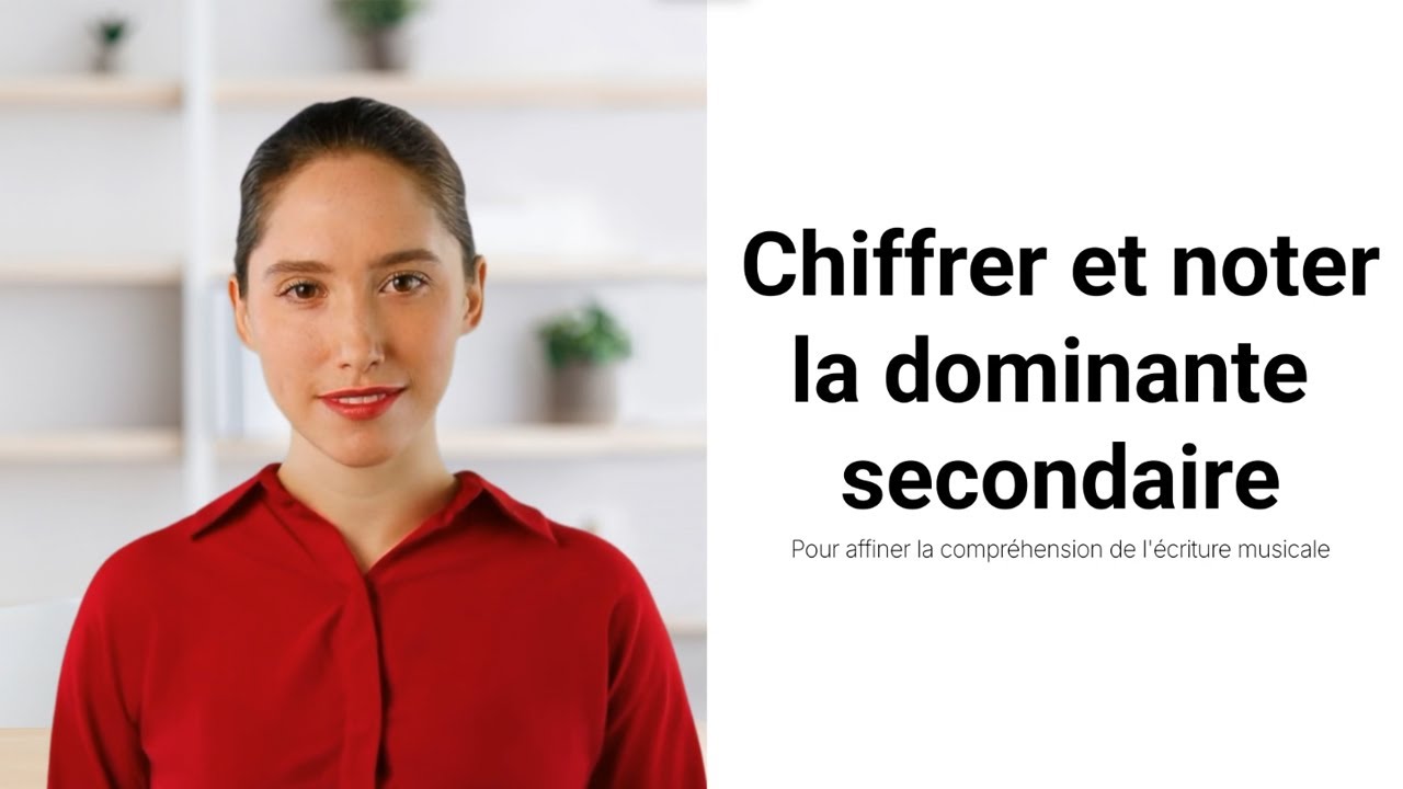 Dominantes secondaires : quiz, chiffrage et notation