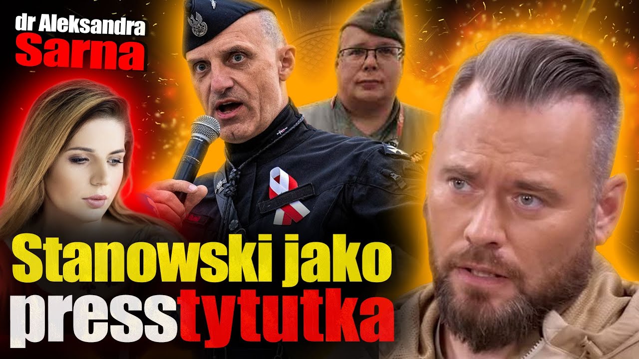 Dlaczego Stanowski dał d... kamratom. Stanowski jako presstytutka. Dr Aleksandra Sarna i Jan Piński
