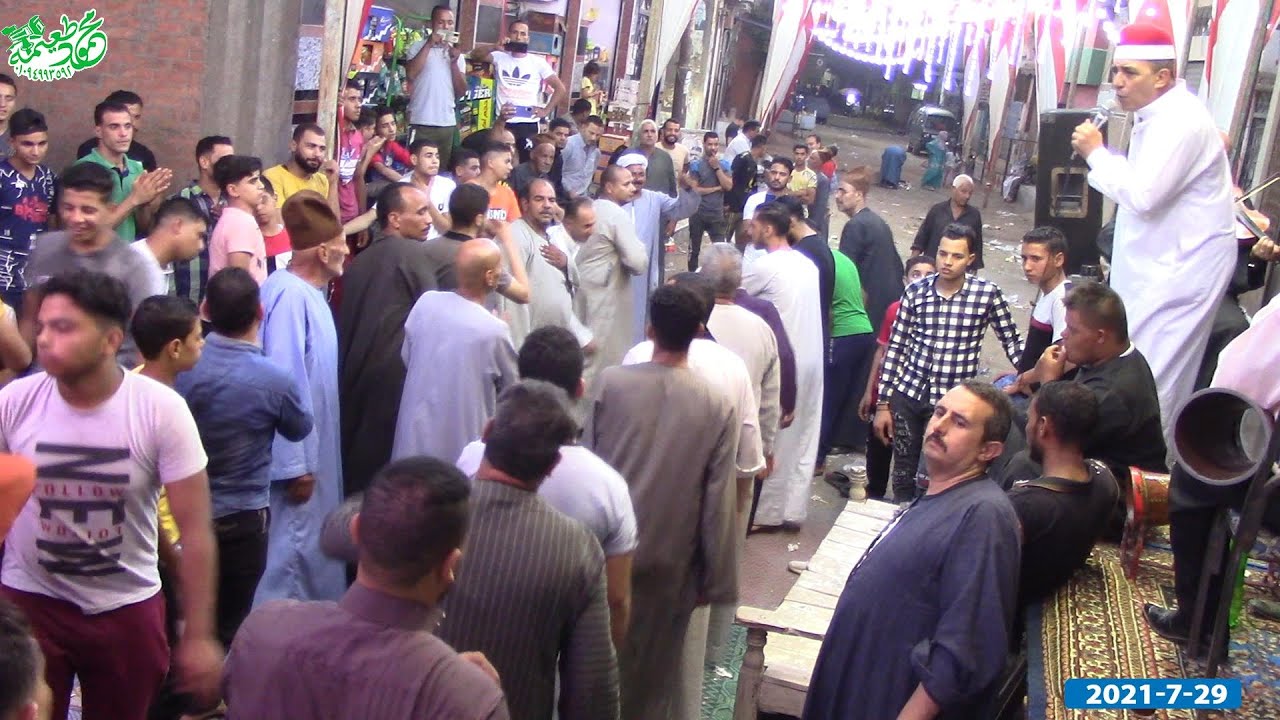 الساحه راحه أجمل وصلة ذكر الشيخ فايد محمد فايد  فى حنة محمد حجازى عاطف شوشاى اشمون 29-9-2021