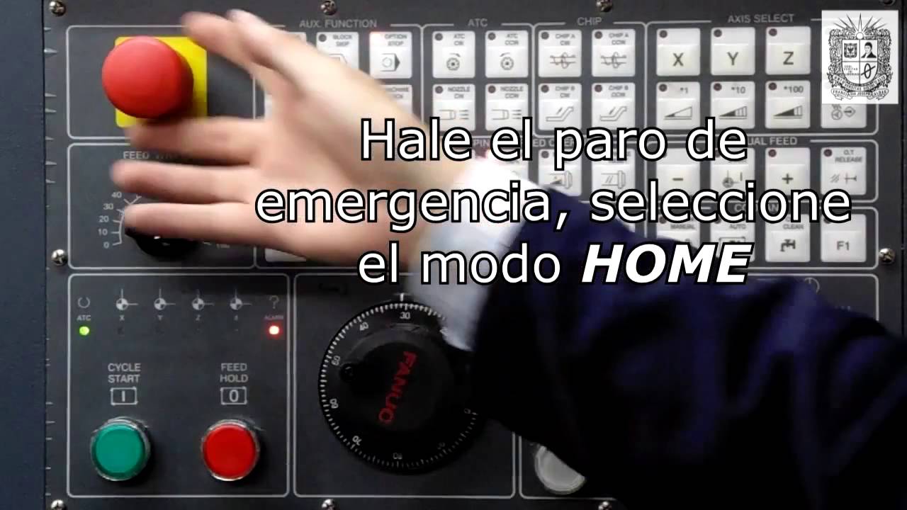 Práctica #1   Encendido de la máquina