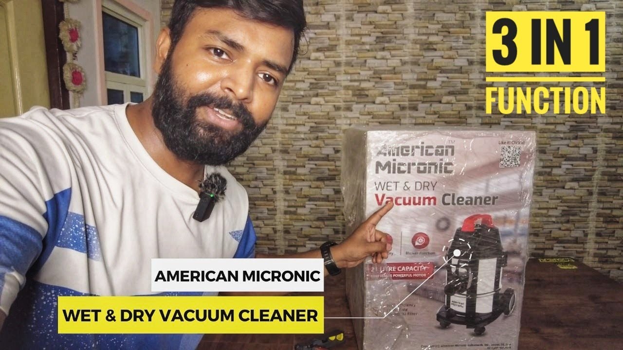 American Micronic Vacuum Cleaner: Home Cleaning Made Easy!