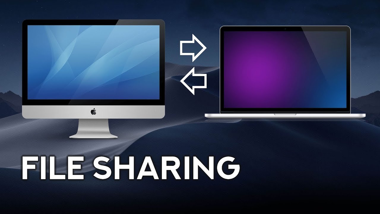 (2024) Как обмениваться файлами между несколькими компьютерами Mac