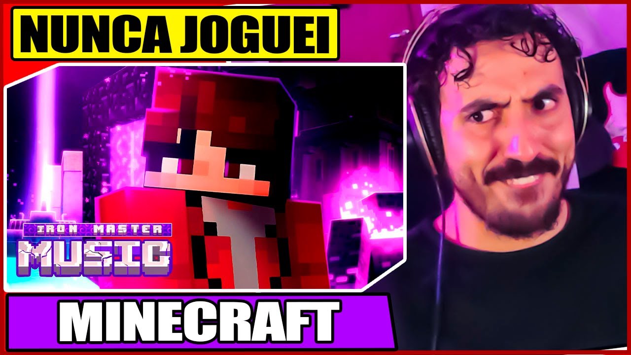 Bloco Por Bloco | Minecraft | Iron Master | Leozin React