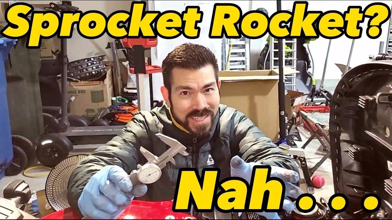 Honda Trail 125 SPROCKET ROCKET OR KNOCK IT! CT125 goes long in the tooth, 15 Tooth to be exact!
