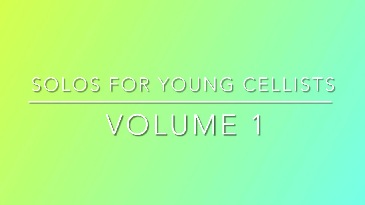Simple Folk Songs - Solos for Young Cellists - Volume 1