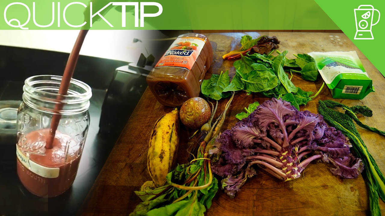 Quick Tip - Making Green Smoothies That ACTUALLY Taste Good!