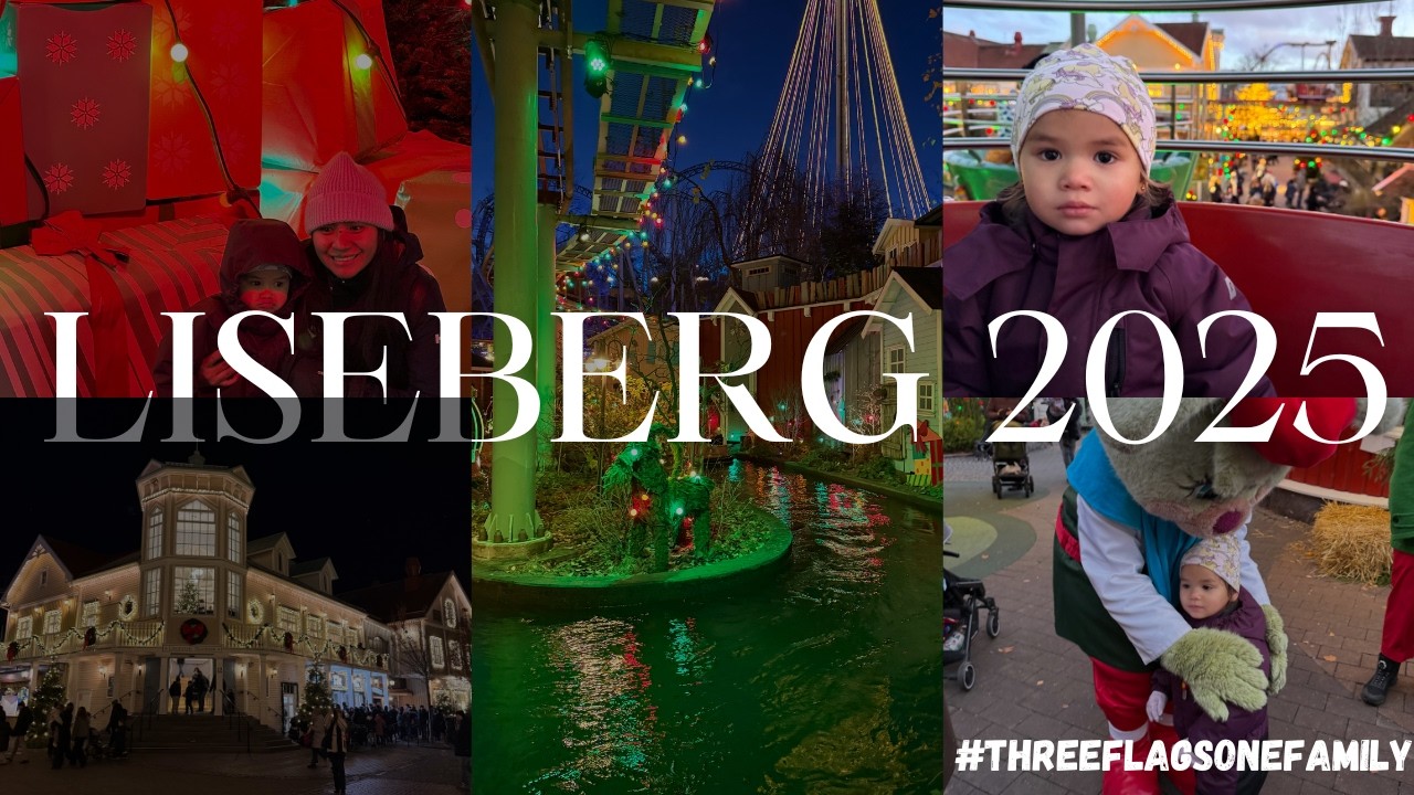 CHRISTMAS VLOG 2025 [TRYING ALL THE KIDS'  RIDES IN LISEBERG]